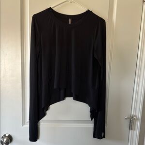 Black Long Sleeve Women's Top